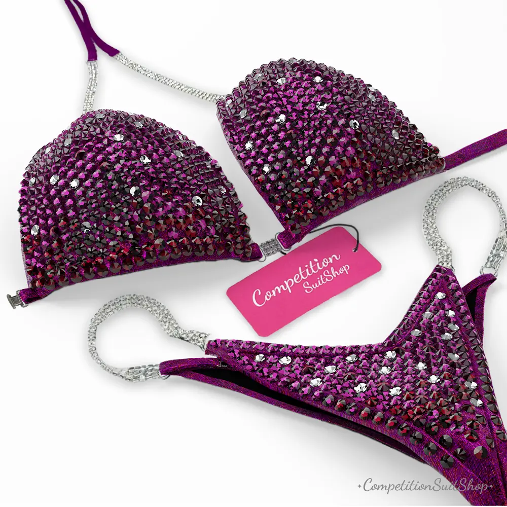 Fuchsia Spark Wellness Competition Suit BM197-9W